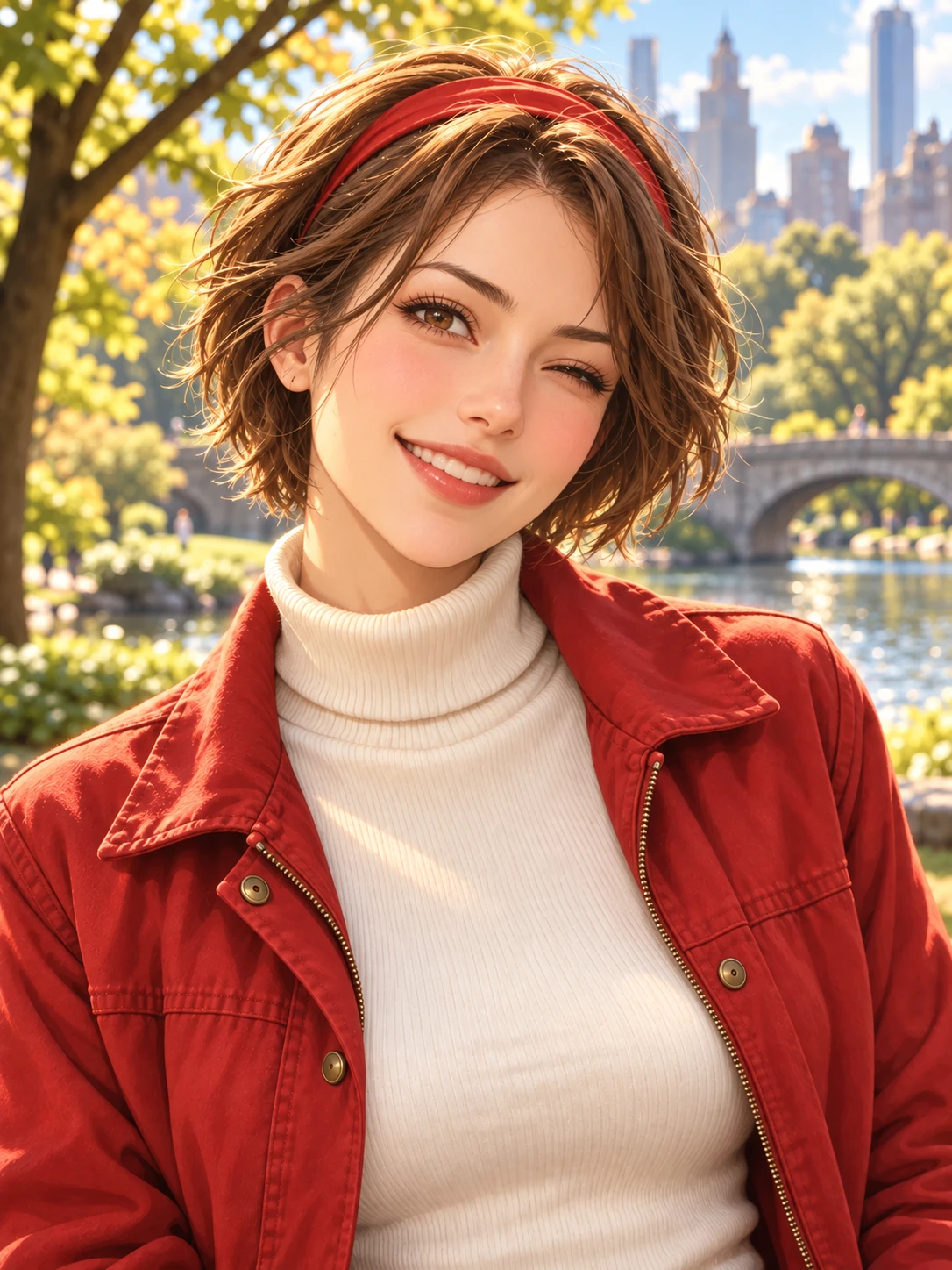 风见夏希，25 岁成年虚构 AI 角色